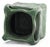 Arts and Crafts Matte Green Square Pottery Vase For Sale - Image 4 of 5