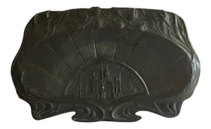 1900 Paris Exposition Art Nouveau Tray