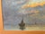 Niek Hiemstra Niek van der Plas, Dane Katwijk Fishing Boat, 1990, Oil Painting on Canvas, Framed For Sale - Image 4 of 11