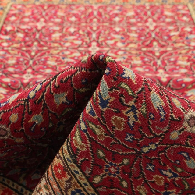 Antique Kaisery Rug in Cotton & Wool, Turkey For Sale - Image 10 of 12