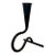 Mid-Century Wrought Iron Candle Stick Holder, 1960s For Sale