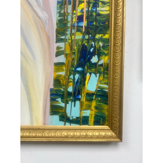 Wow the colors in this are amazing in this piece. I can see this going with any style decor from coastal to modern. A well...