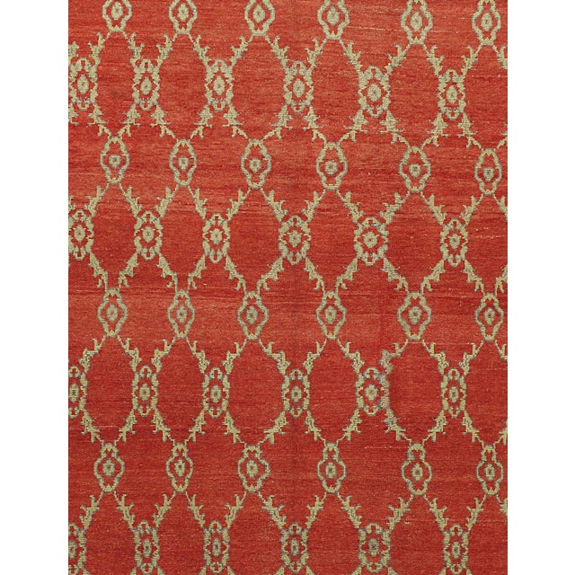 Textile Vintage Circa 1940 Turkish Red Anatolian Area Rug, 5ft 8in X 10ft 7in For Sale - Image 7 of 8