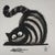Laszlo Tibay, The Cat's Eyes, Ink and Wash For Sale - Image 9 of 9