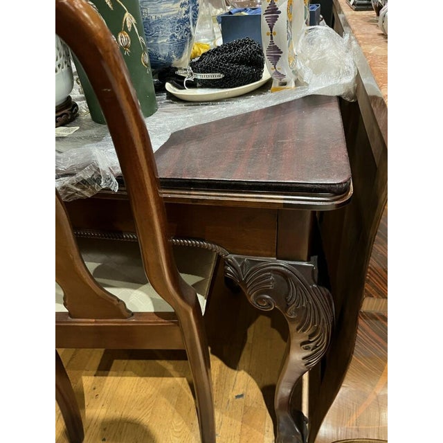 Hickory White Dining Room Table and Twelve (12!) Chairs From the American Masterpiece Collection For Sale - Image 9 of 9