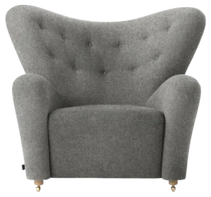 Grey Hallingdal the Tired Man Lounge Chair by Lassen