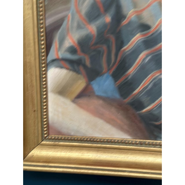 1930s Lenné, Portrait of Lady, 1939, Oil Painting on Canvas, Framed For Sale - Image 5 of 14