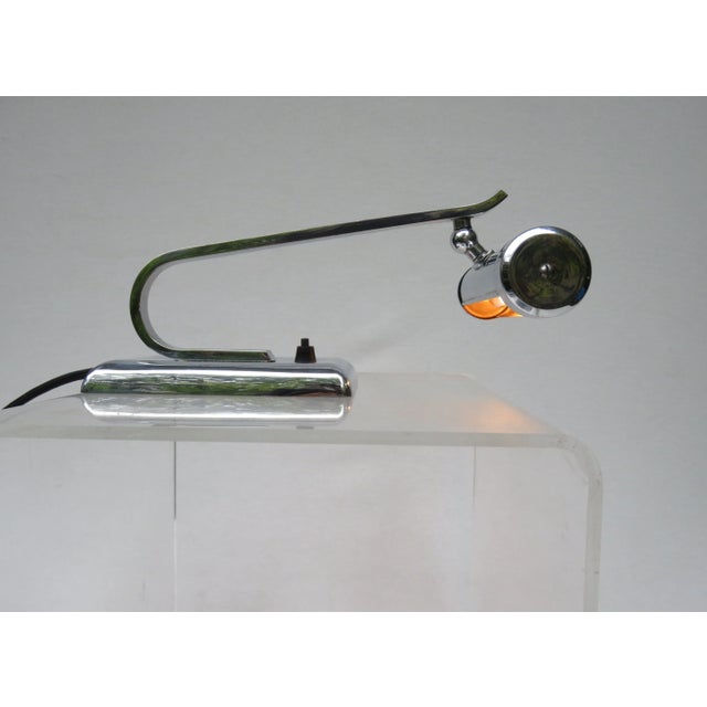 Art Deco Chromed Piano Lamp For Sale - Image 17 of 18