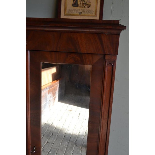 Antique Mahogany Wooden Maids Cabinet For Sale - Image 6 of 11
