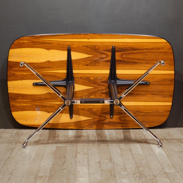 Mid-Century Herman Miller Rosewood Segmented Conference/Dining Table c.1960-1970 For Sale - Image 15 of 15