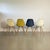 Plastic DSW Side Chairs in Parchment, Navy Blue, Light Olive and Light Ochre by Eames for Herman Miller, 1960s, Set of 4 For Sale - Image 7 of 17