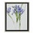 Purple Iris Botanical Watercolor by Deborah Eddy For Sale
