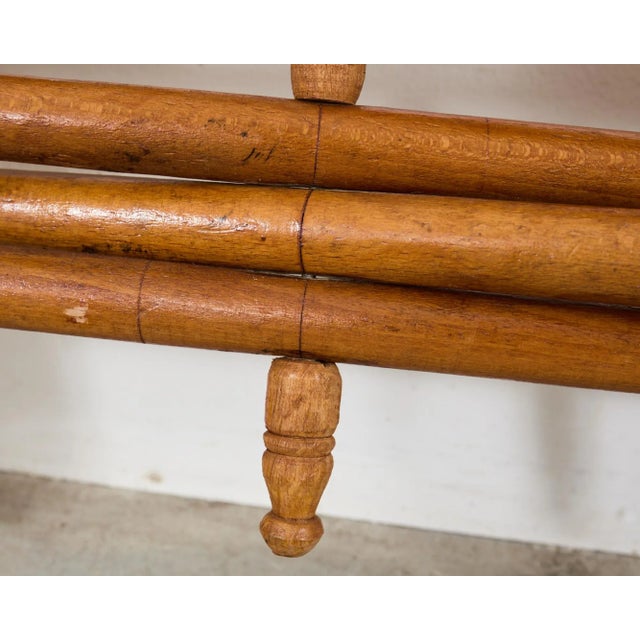 Moorish Moroccan Style Folding Wood Brass Tray Drinks Table For Sale - Image 10 of 12