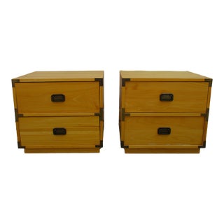 Campaign Style Nightstands For Sale