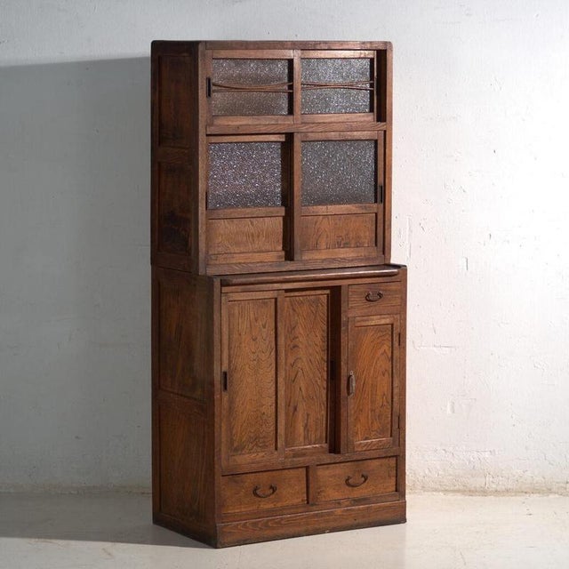 Japanese Mizuya Dansu in Keyaki Wood, 1930 For Sale - Image 3 of 4