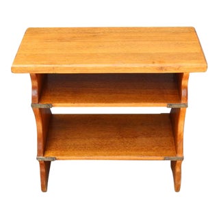 Imperial Mahogany Shelf Cabinet For Sale