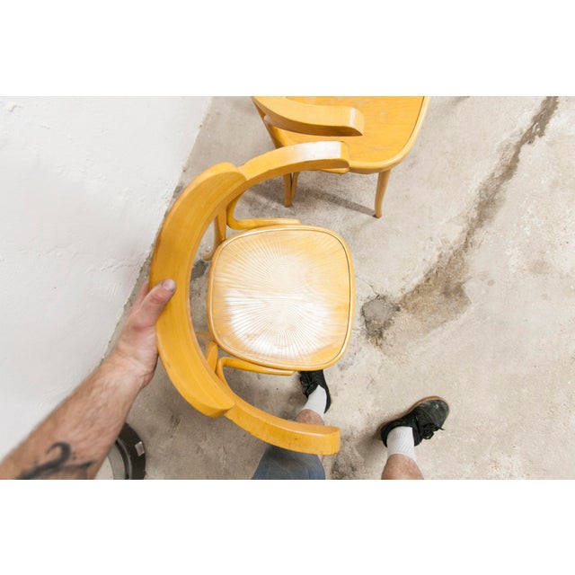 Vintage Bistro Armchairs, 1960s, Set of 4 For Sale - Image 3 of 18