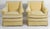 Pair Sherrill Finely Upholstered Lounge Chairs For Sale In New York - Image 6 of 9