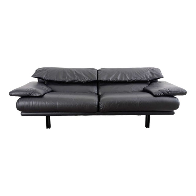 Vintage Alanda Sofa in Leather from B&B Italia For Sale