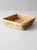 Brown Vintage Square Woven Basket For Sale - Image 8 of 10