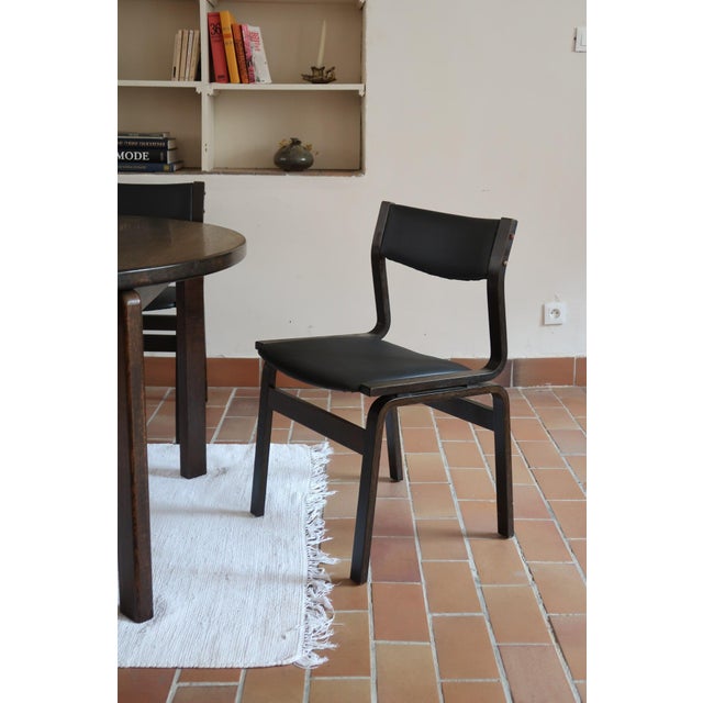 Danish Dining Chairs attributed to Skovmand & Andersen, 1960s, Set of 6 For Sale - Image 4 of 15