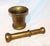 Antique Brass Mortar and Pestle For Sale In Philadelphia - Image 6 of 7