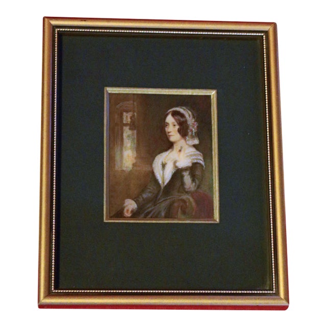 C. 1830s Miniature Portrait Attributed to Emanuel Thomas Peter of Austria For Sale