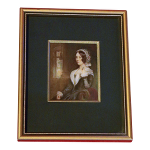 C. 1830s Miniature Portrait Attributed to Emanuel Thomas Peter of Austria