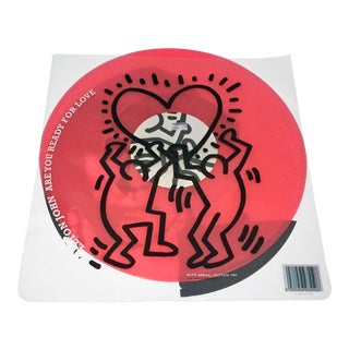 Keith Haring Record Art For Sale