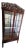 1900-1909 Gorgeous Chinese Chinoiserie Carved Vitrine Display Cabinet For Sale