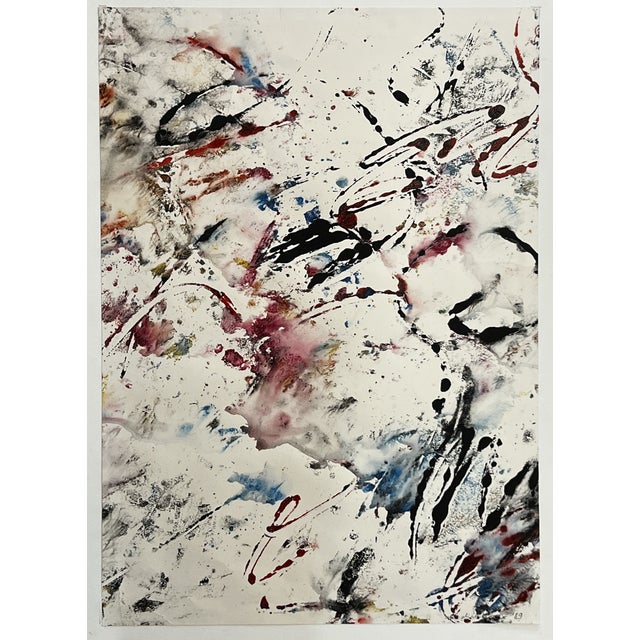 Elio Di Blasio, Spoltore, Italy, 1989, Acrylic on Paper For Sale