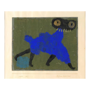 Paul Klee 'Blue Coat' Archival Pigment Print Unframed Reproduction