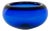 Danish Cobalt Glass Bowl by Per Lütken for Holmegaard, 1960s For Sale