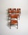 Teak dining chairs with brown leather-upholstered seat and back. Danish production, 1960s. Designed by Erik Buch as "Model...