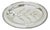 Vintage Crescent Regency Style Silver Plated Oval Cutlery Serving Platter Tray For Sale