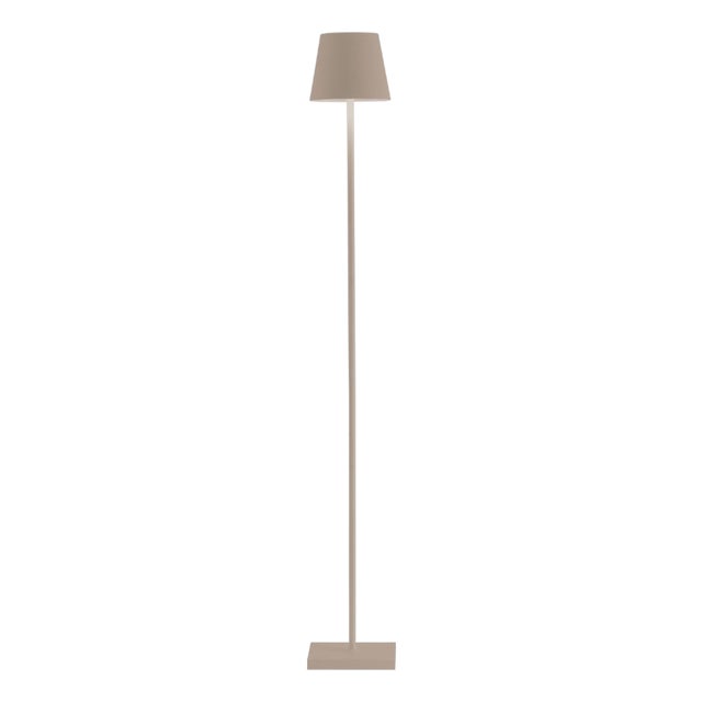 Zafferano Poldina L Indoor/Outdoor Cordless Floor Lamp, Sand For Sale