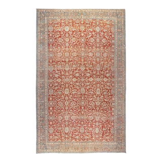 Early 20th Century Zabihi Collection Oversize Persian Bibikabad Rug - 12'5" x 20'4" For Sale