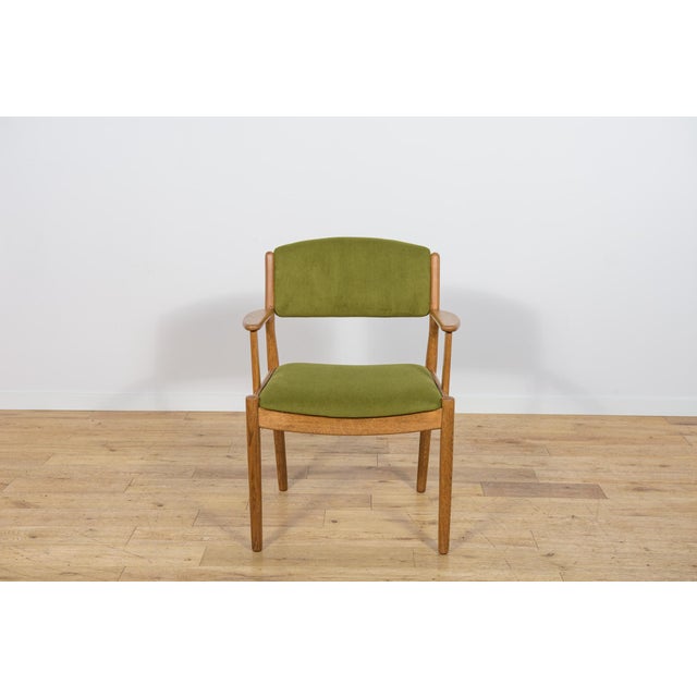 Mid-Century Oak Dining Chairs Model J62 by Poul M. Volther for FDB Mobler, Denmark, 1960s, Set of 4 For Sale - Image 9 of 18