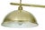 Large Vintage Pendant Light in Brass from Honsel, 1960s For Sale - Image 9 of 18