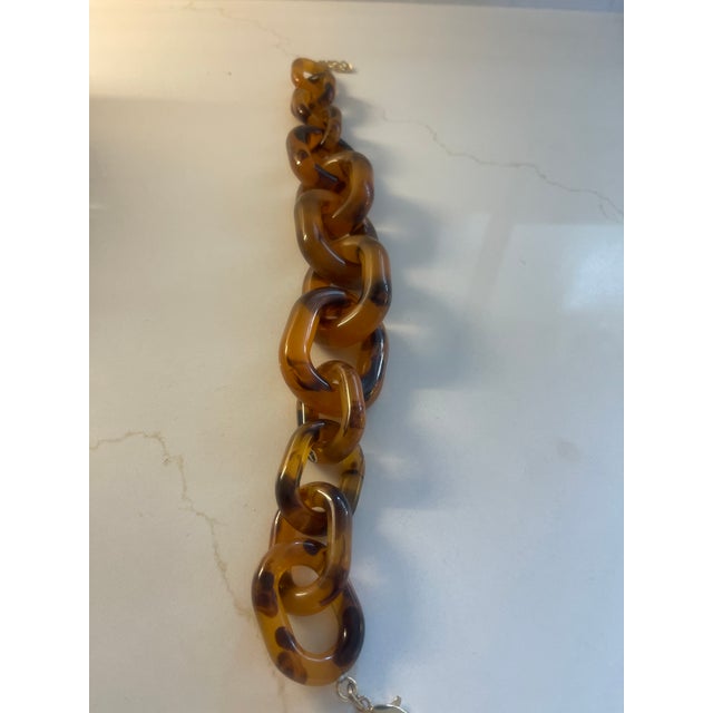 A Real statement piece!!!! Not for the delicate .17.5 long tortoise necklace 2.4 " wide with 4 " extension
