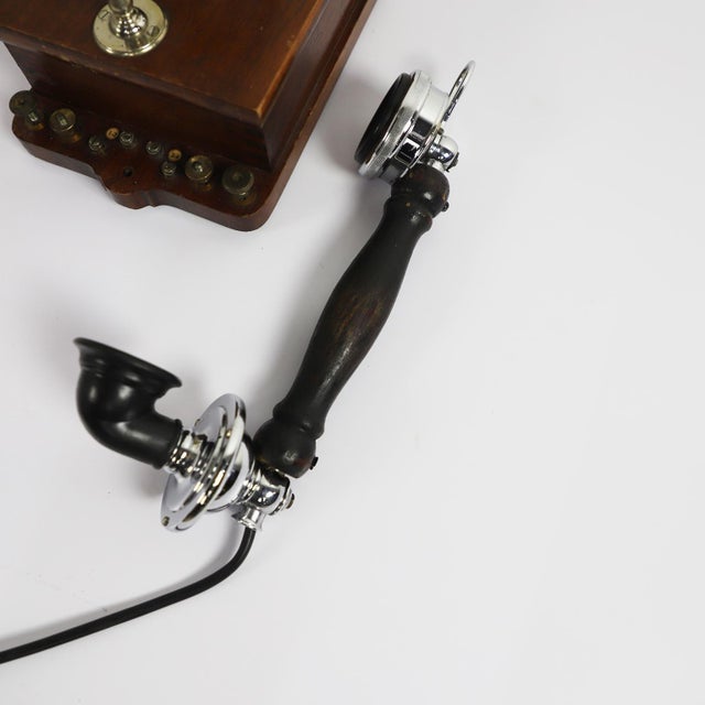 Wall Telephone Switchboard circa 1930 For Sale - Image 15 of 17