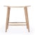Coastal Tristan Natural Wood & Rattan 24.75" Counter Stool, Light Brown For Sale - Image 3 of 7