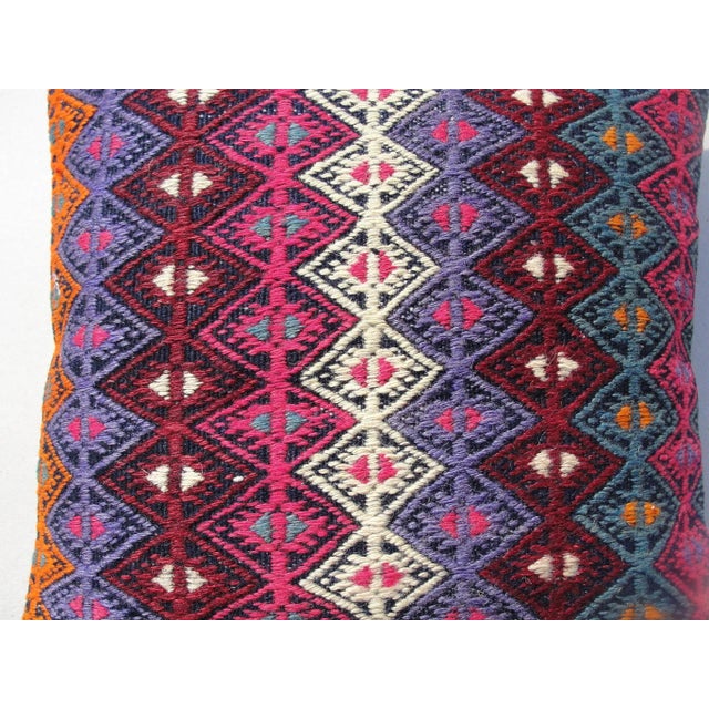 Kilim Rug Pillow For Sale - Image 4 of 11