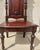 Ecclesiastical Chair, Walnut Renaissance Revival Fine wood with high polish. The chair is classic ecclesiastical, with a...