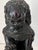Mid 20th Century Pair of Chinese Carved Black Foo Dog Statues Bookends For Sale - Image 5 of 7