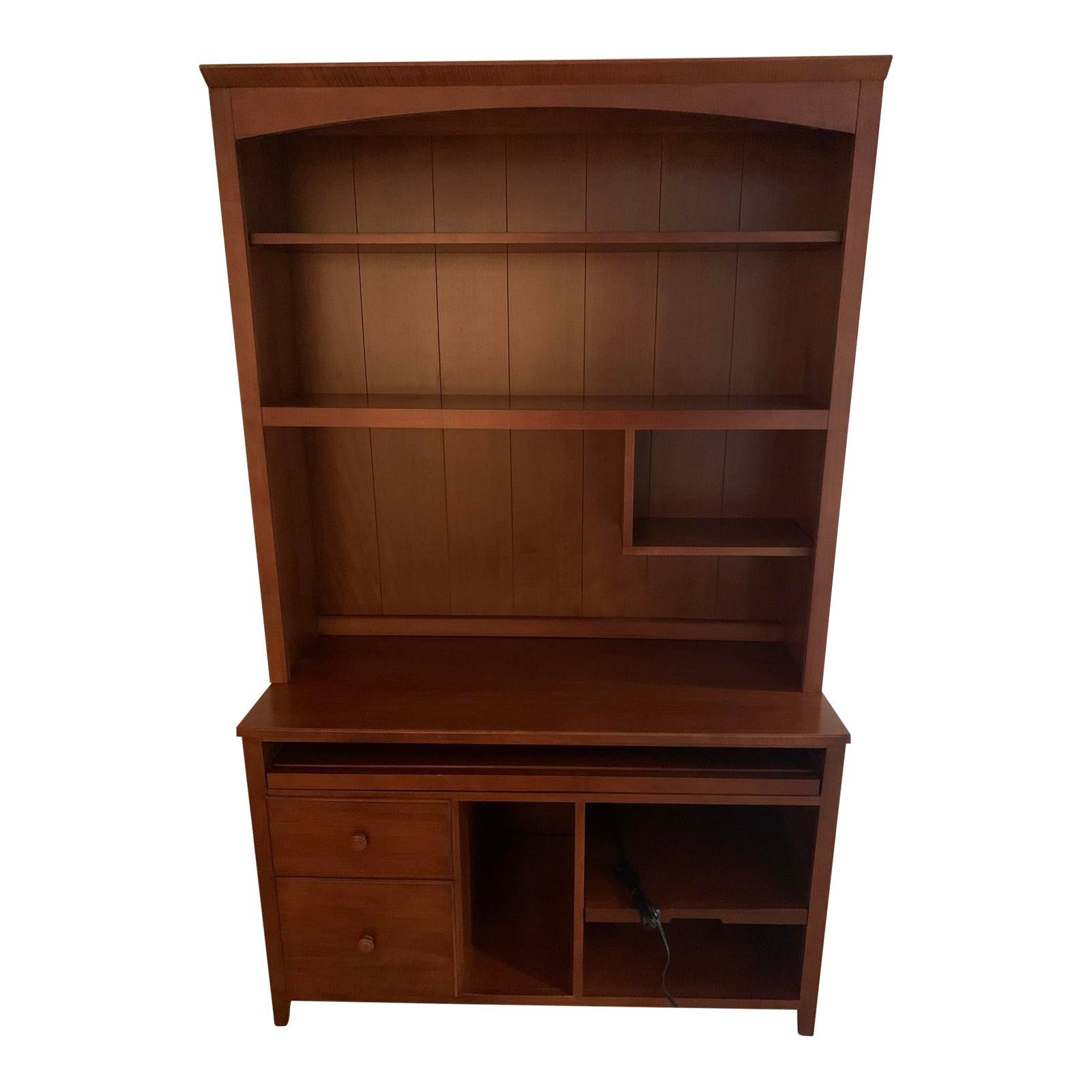 Ethan Allen Computer Desk & Hutch Chairish