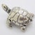 Vintage Italian Genuine Silver 800 Sea Turtle Dollhouse Miniature by Arezzo Tuscany Silversmiths, 1980s For Sale - Image 12 of 12