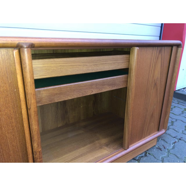 Teak Sideboard from Kibaek Mobelfabrik D/K, 1970s, in Very Good conditions. Designed 1970 to 1979 This piece has an...