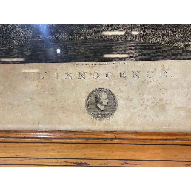 Charles Clément Bervic, Innocence, 18th Century, Engraving For Sale - Image 6 of 10