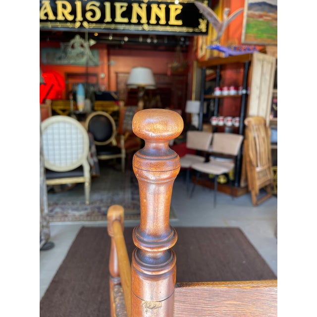 Early American Clerk's Chair For Sale - Image 4 of 8